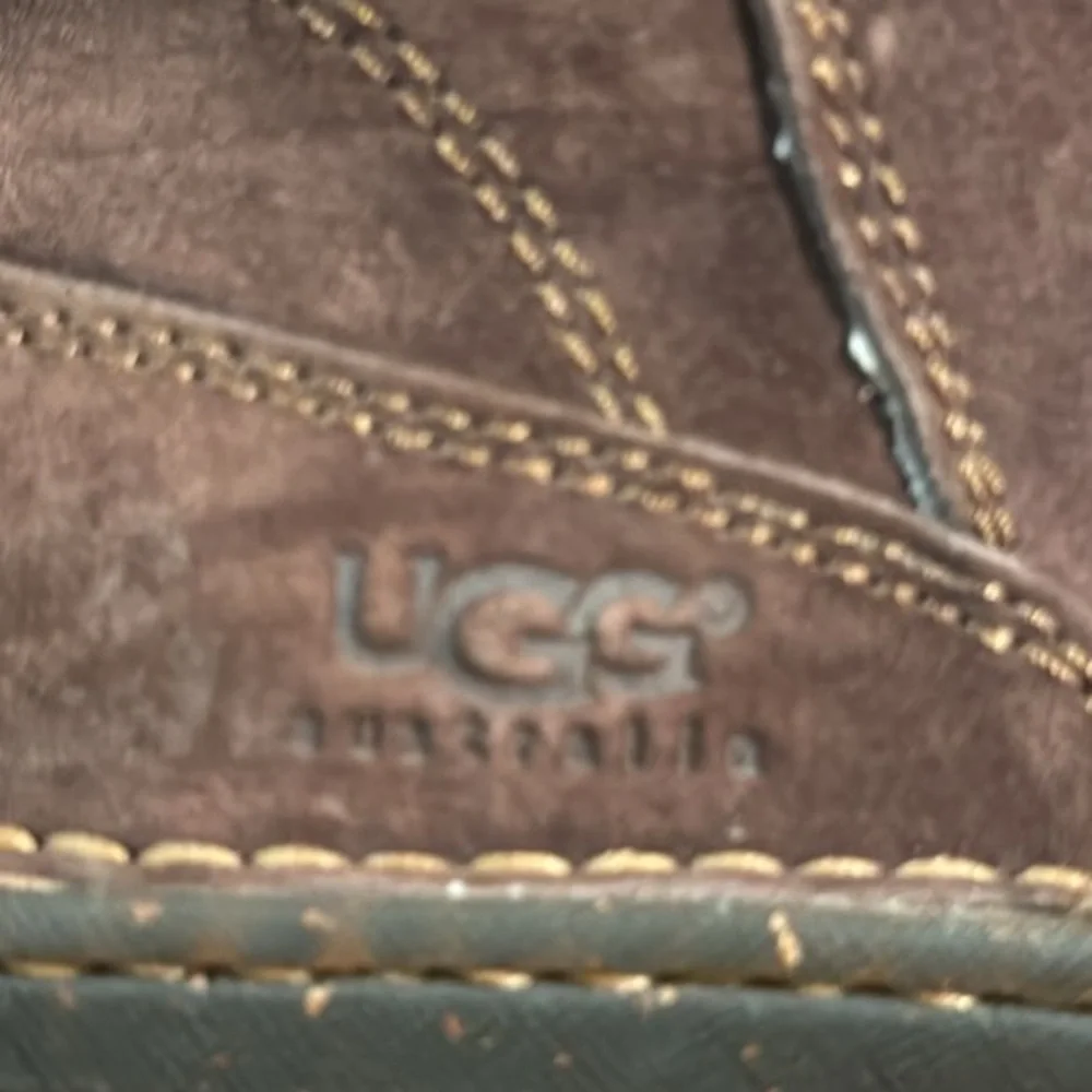 UGG Australia Surfcat Shearling Tall Suede BOOTS 5158 size 8 brown - Picture 13 of 13